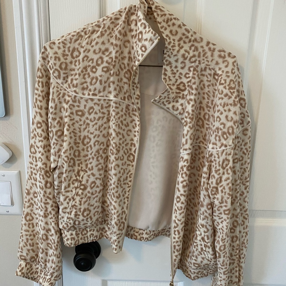 Little Moon Leopard Print Jacket